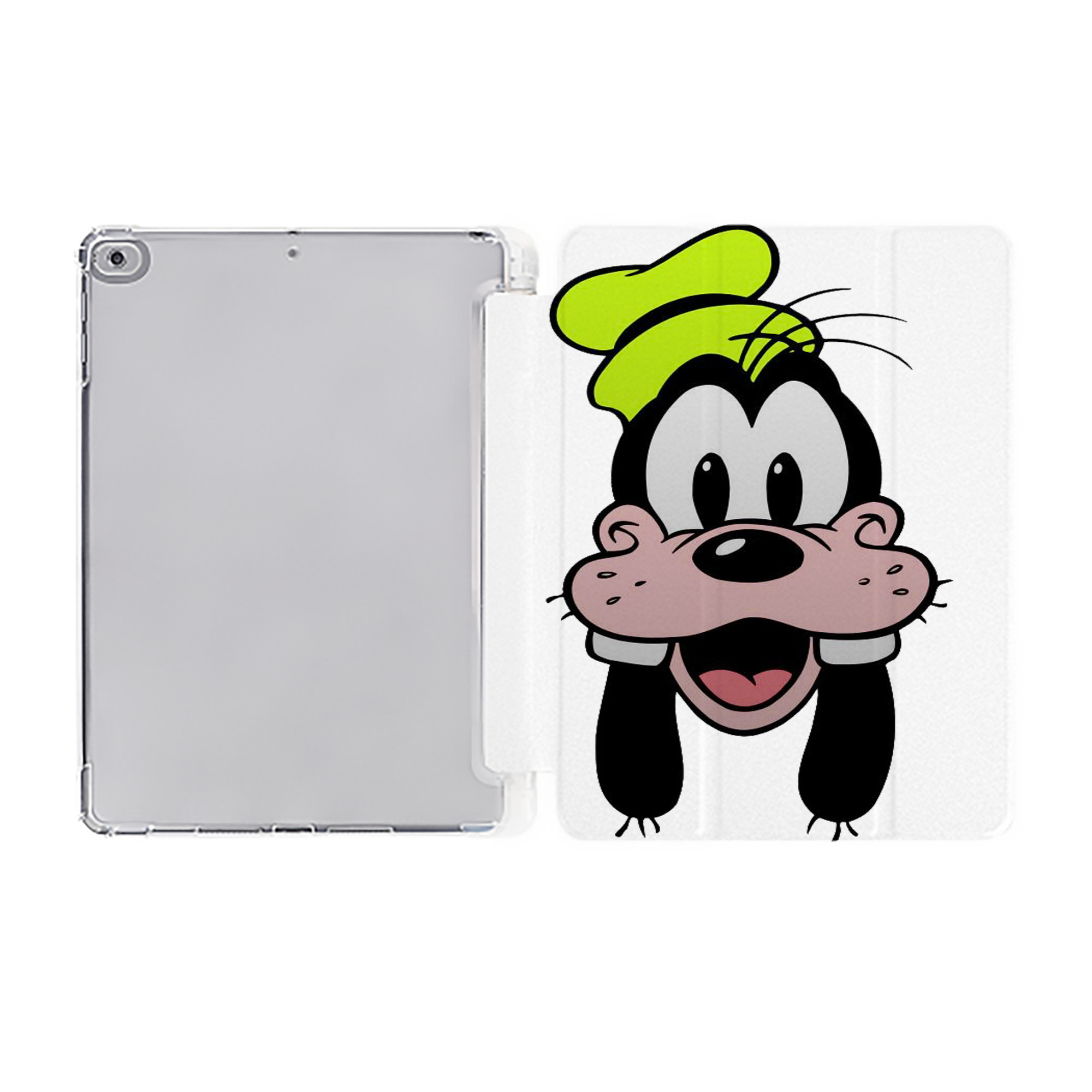 （画像用） ミッキーマウス Mickey Mouse IPad ケース ペン収納付き 三つ折りスタンド PUレザー×シリコン 対応機種9.5/10.5/10.9インチ